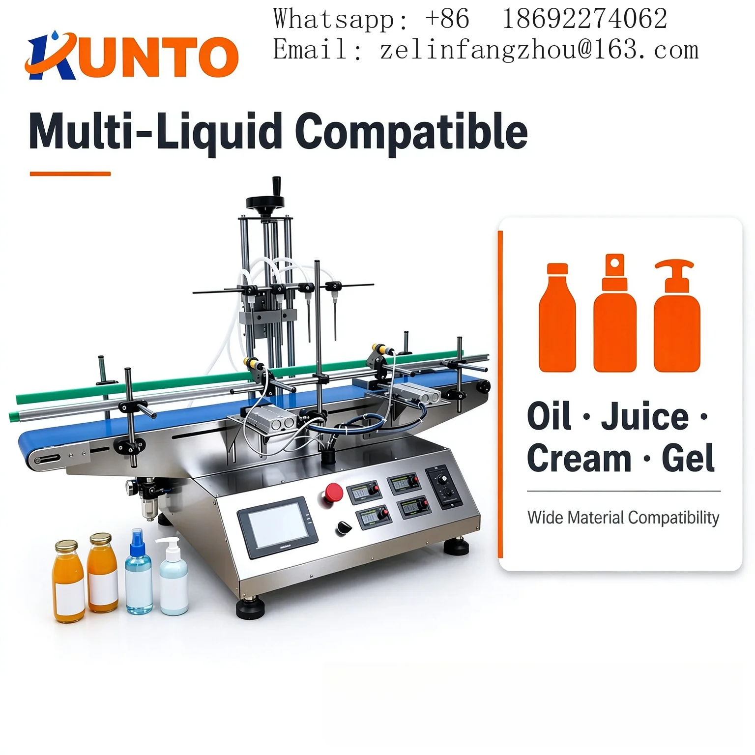 Automatic Filling Capping Labeling Line 4 Head 10-60000ml Servo Bottle Filling Machine 20000BPH Juice Beer Oil Water