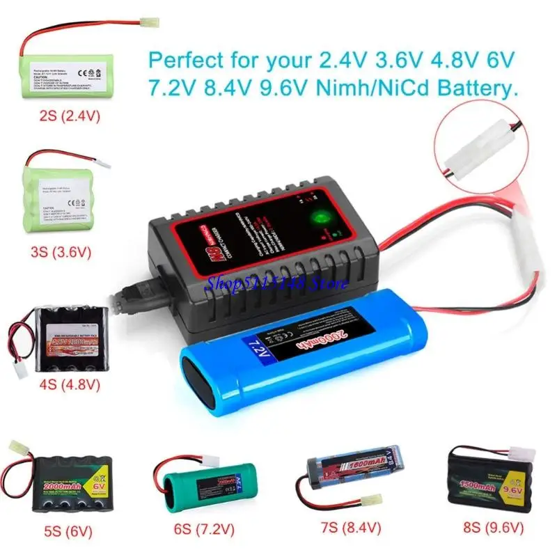 

F3MA Portable NiMH NiCD Battery for 2 8s Nimh / NiCD Batteries for Remote Control Models and