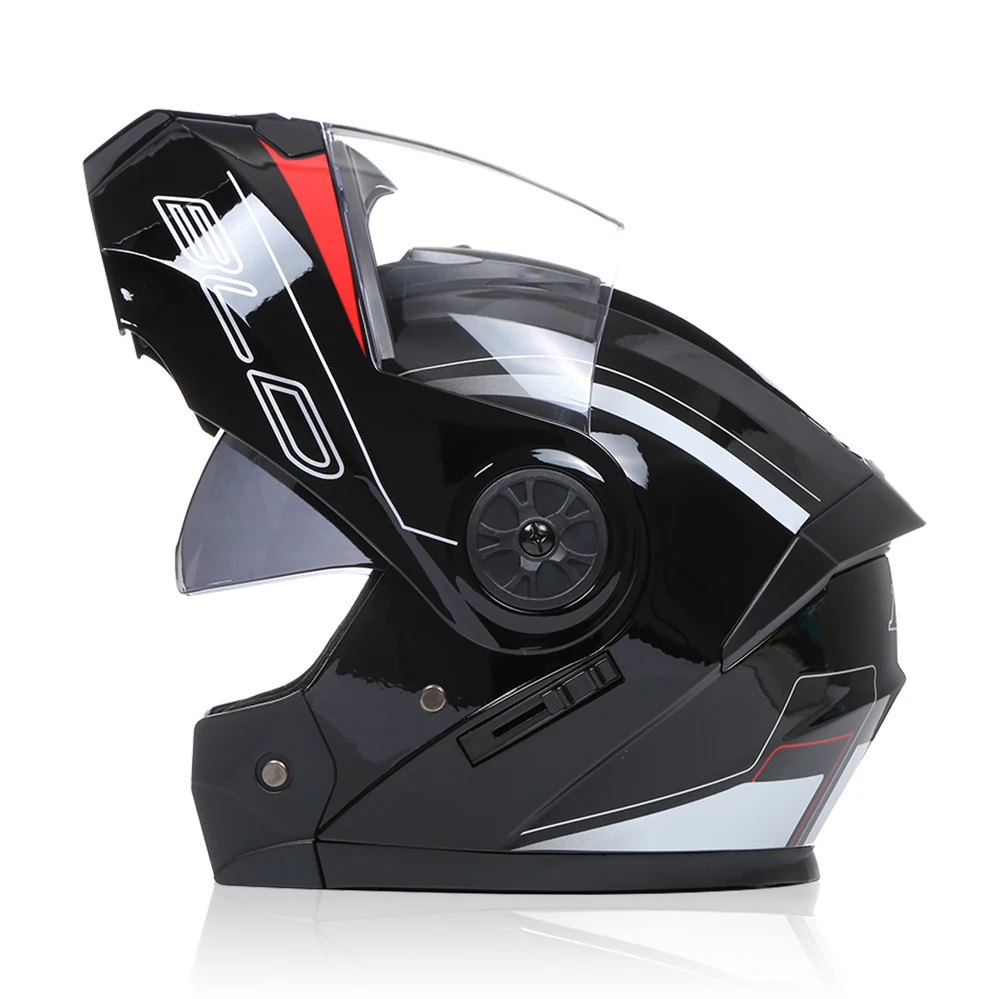 DOT-Casque de moto intégral rabattable pour homme et femme, casque de motocross, course de moto, adulte, vélo de route, rue, tourisme, cool Rider