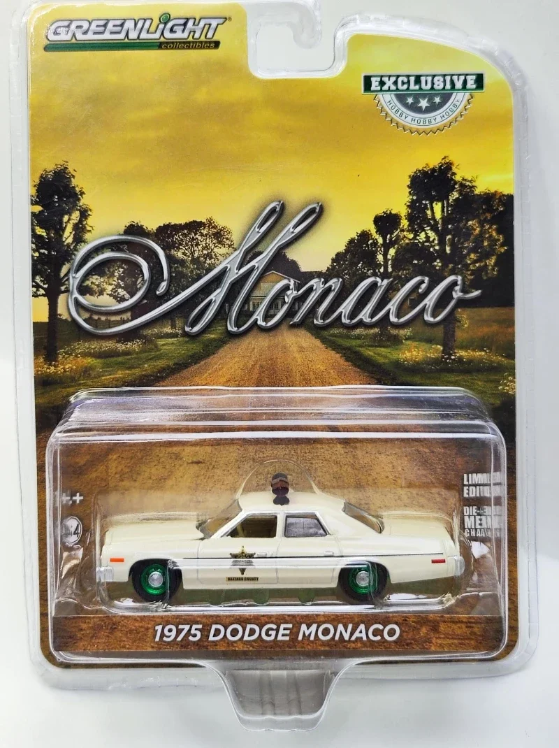 1:64 1975 Dodge Monaco High Simulation Diecast Car Metal Alloy Model Car kids toys collection gifts W721