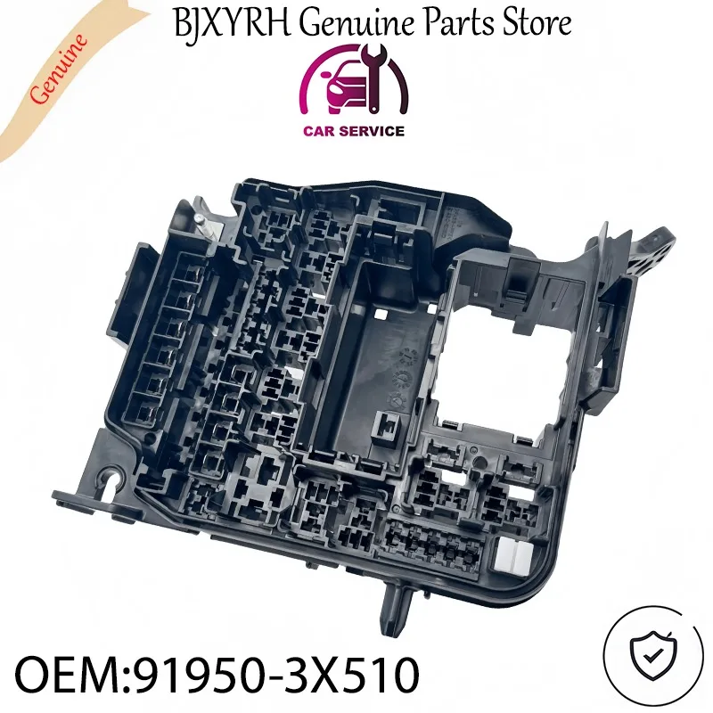 919503X510 Middle Layer Fuse Box Relay Module Bracket(Without Upper/Lower Cover & Relays) for Hyundai Elantra 2014-2016 i40 2013