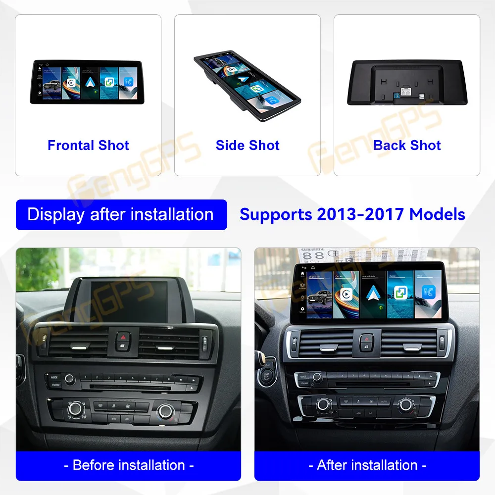 

12.9 Inch Linux CarPlay Car Radio For BMW 1 Series NBT 2013-2017 Touch Screen Multimedia Player GPS Navigation Head Unit DSP BT