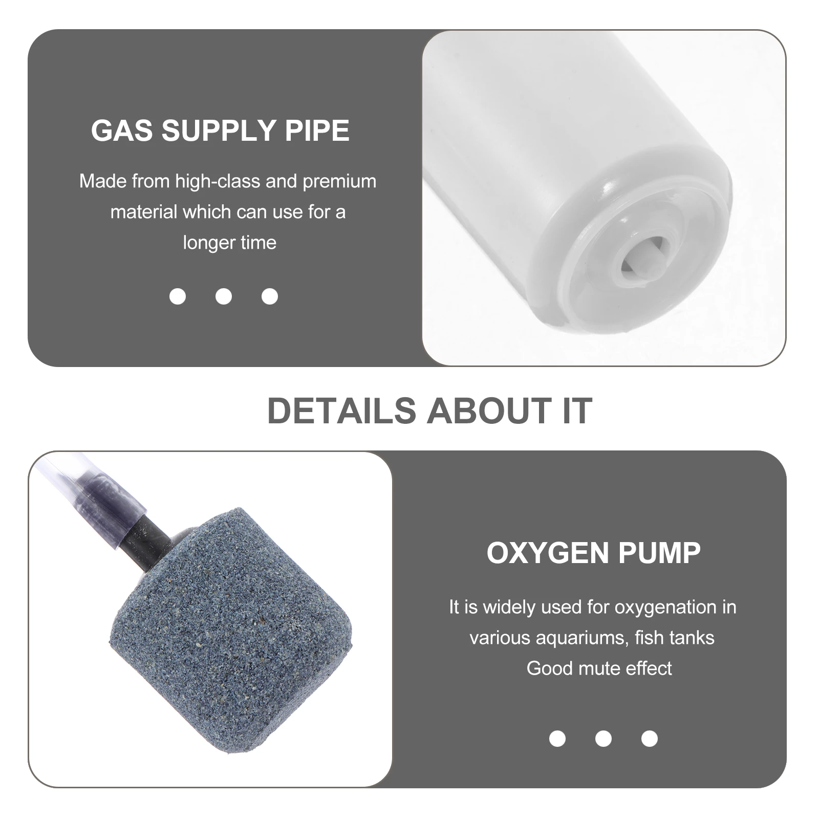 

USB Mini Oxygen Pump Small Air White Portable Fish Tank Bubbler Silent Aerator Home Use Long Material Pet Supplies Aquarium Air