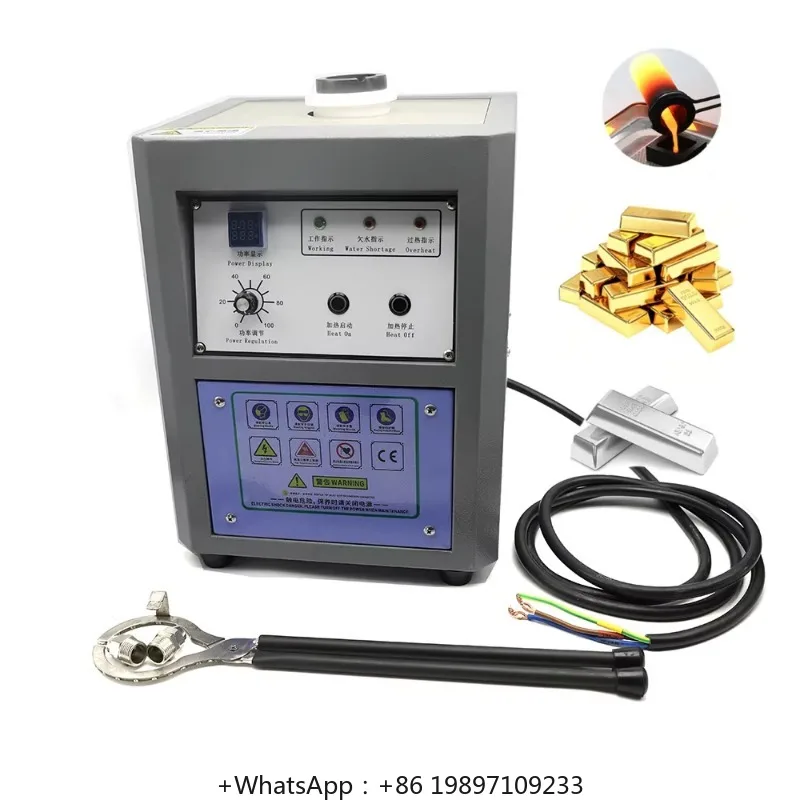 

220V 6KW 1600C Jewelry Tools Equipment Gold Melting Machine Copper Melting Machine Aluminum Melting Machine