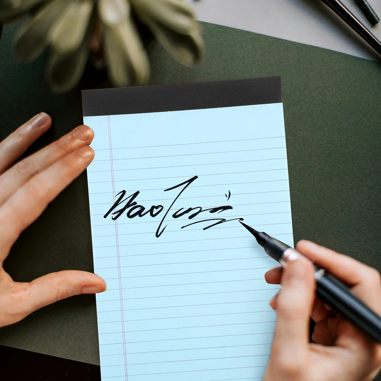 

4 pcs Colorful Memo Pads College Ruled Paper Tearable Notetaking Pad For Office School Lightweight Portable Draft Notebook Legal