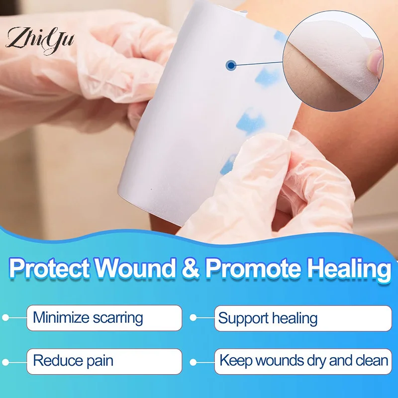 

1 шт. ультратонкие гидроколлоидные перевязочные пластыри, клейкая повязка на рану, дышащая водонепроницаемая прозрачная подушечка, помогающая заживление ран