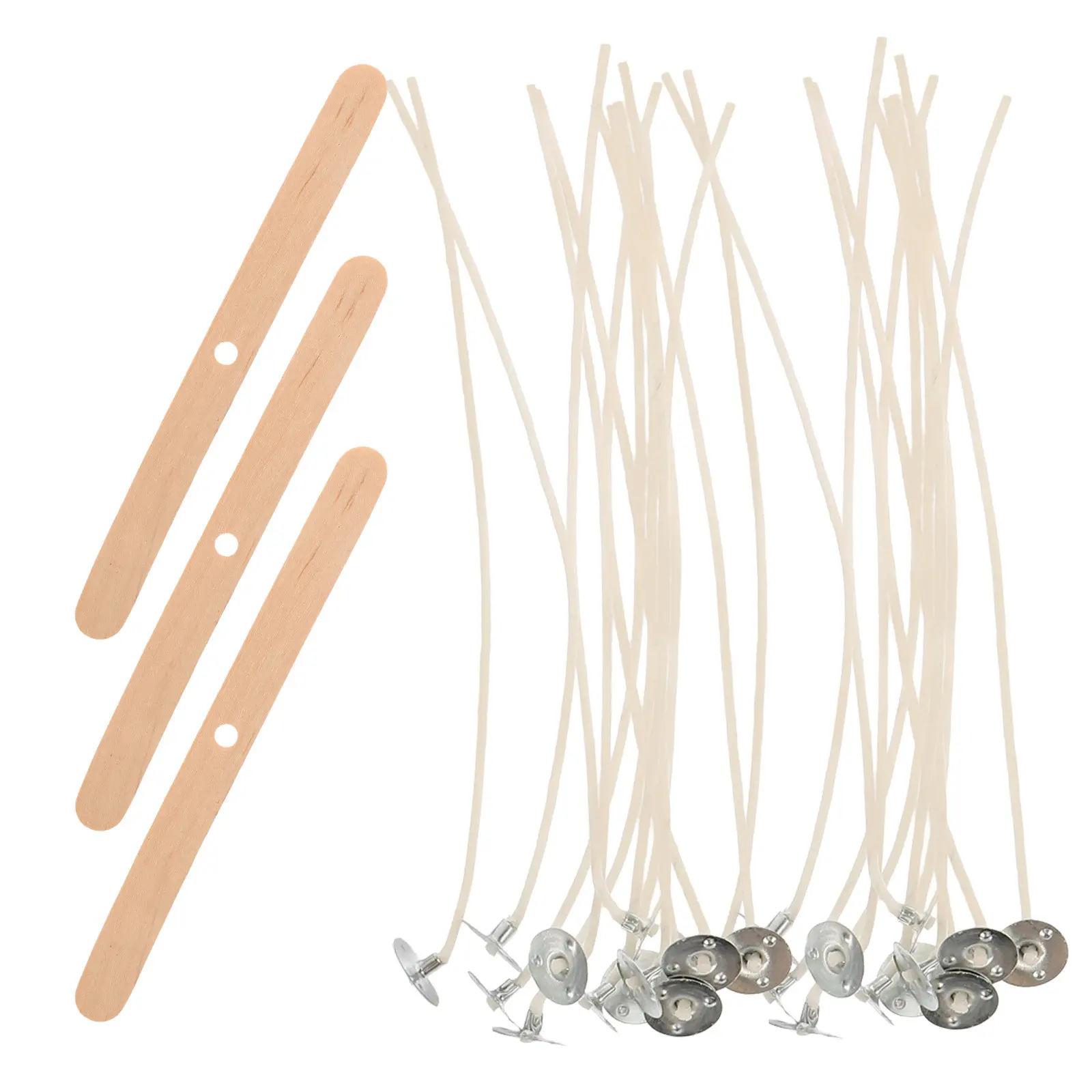 1Set Wicks Large Capacity DIY Making Kit Scented Candles Handmade Supplies for Adults Relaxing Craft Hobby