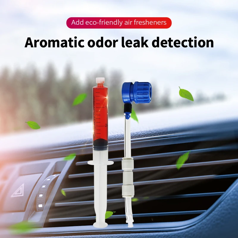 Kit di riempimento agente di riparazione automatica per perdite di sistema micro-perdite dell'aria condizionata automobilistica
