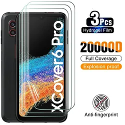 3PCS Hydrogel Film For Samsung Galaxy Xcover 4 4S 5 6Pro Screen Protector for Samsung X Cover 4 4S 5 6Pro Front Protective Film