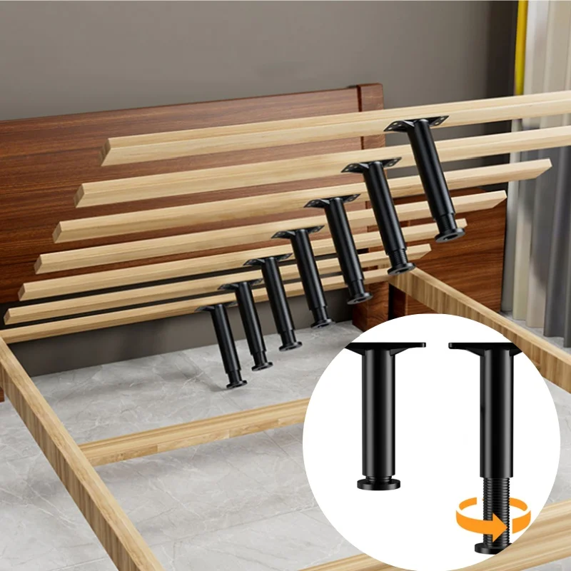 

1Pc Telescopic Adjustable Bed Beam Support Foot Reinforced Plastic Furniture Leg Sofa Leg Bed Bottom Load Bearing Bracket