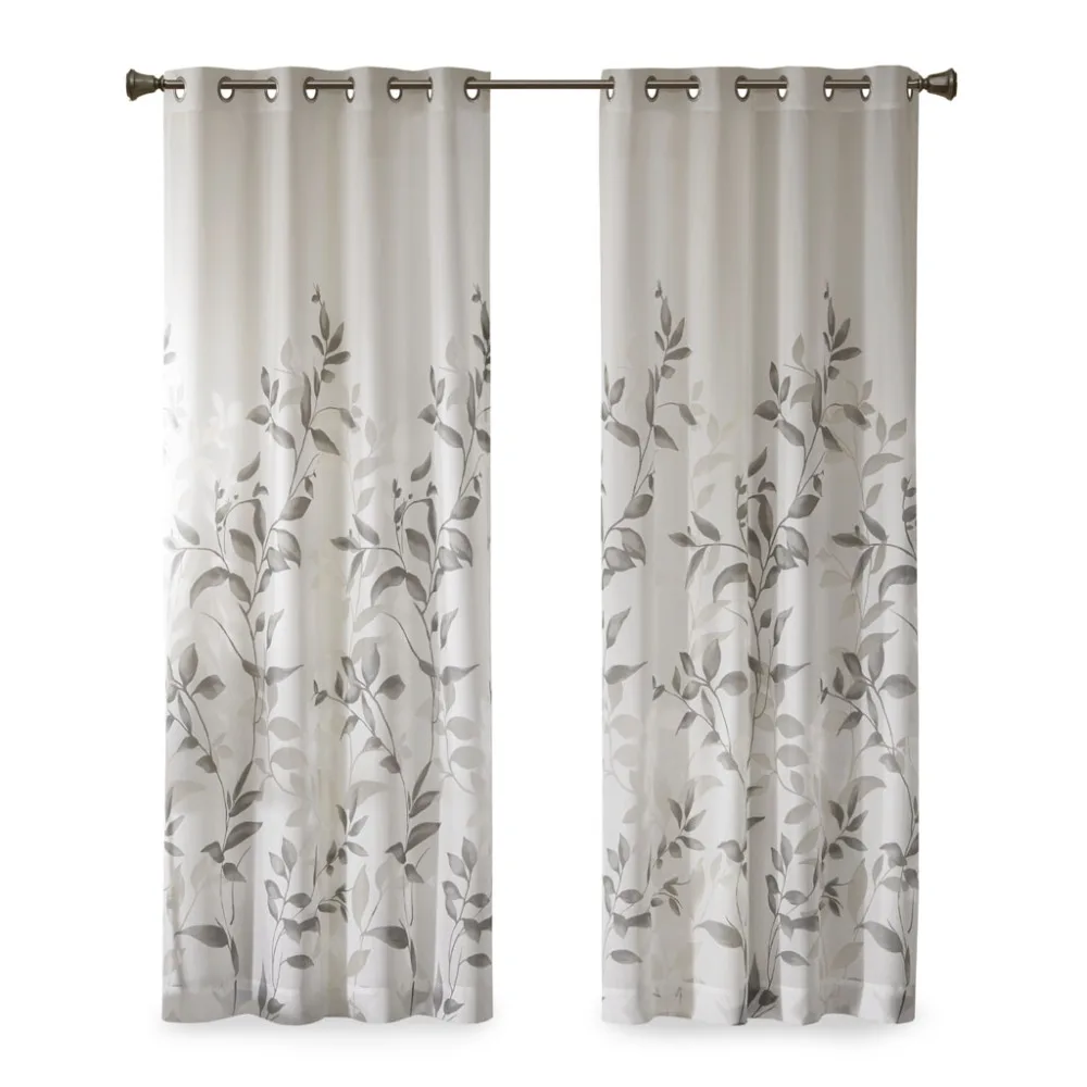 

Burnout Printed Curtain Panel