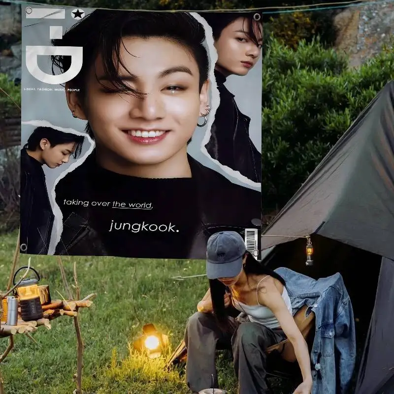 لافتة حفلات شركة J-Jung K-Kook ذات الطباعة المتقدمة للإعلان التجاري