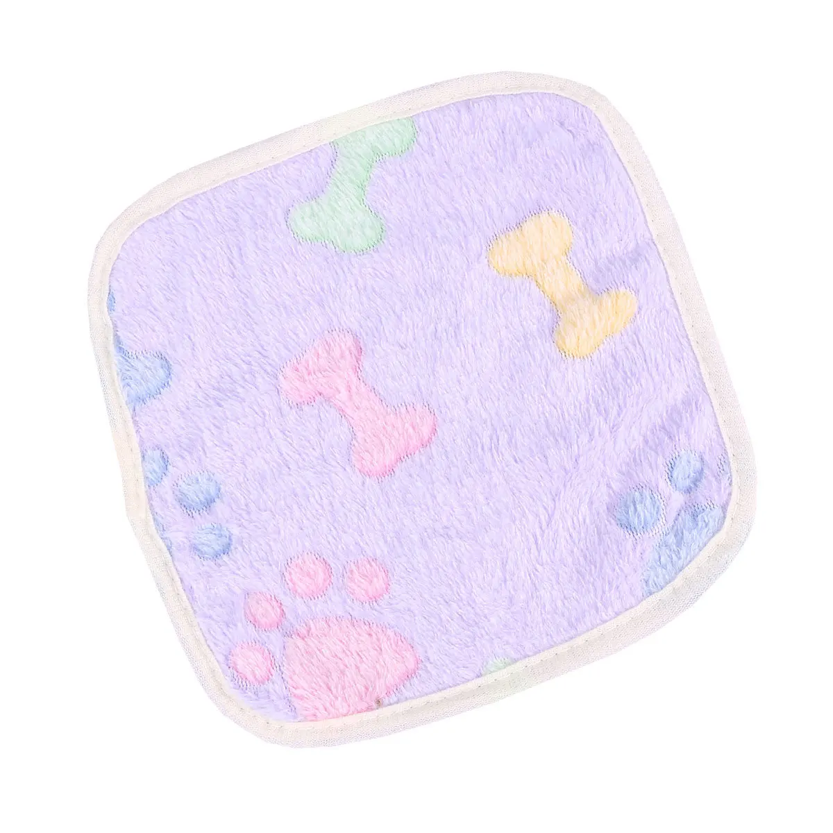 

1Pcs Pet Carpet Small Brown Bone Coral Printed Pet Dog Blanket Cushion Sleep Mat 104x76cm Soft Warm Sleep Mat Super Blanket