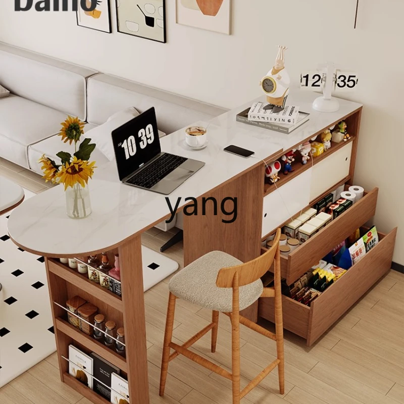 

LZR partition cabinet living room double-sided balcony leisure small apartment super small island