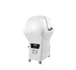Head spa steam inhalation device for hair care and massage, portable hair washing machine with water circulation