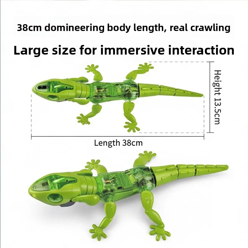 Kit de Robot Lagarto Inteligente DIY, Juguete Educativo STEM con Modo de Seguimiento y Evitación de Obstáculos, Kit de Construcción Científica para Niños