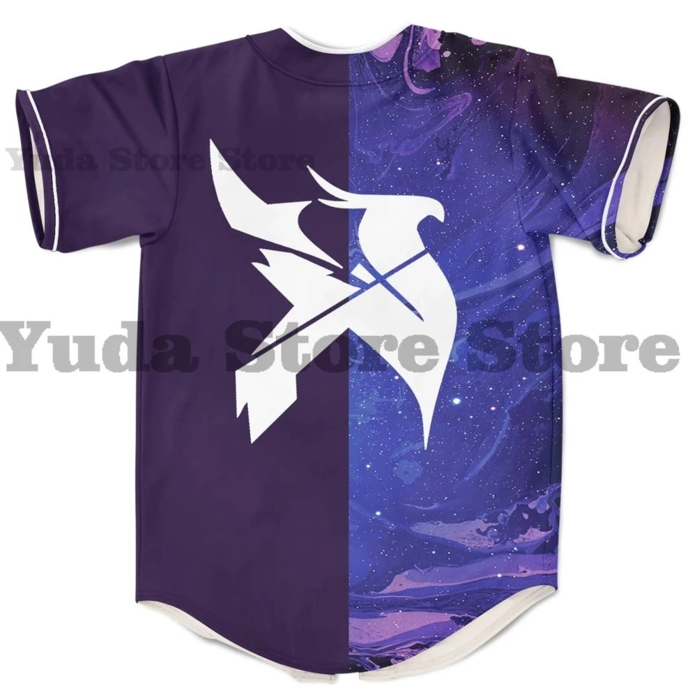 Marble Nebula Space Excision Illenium 7 Lions Slander Baseball Jersey