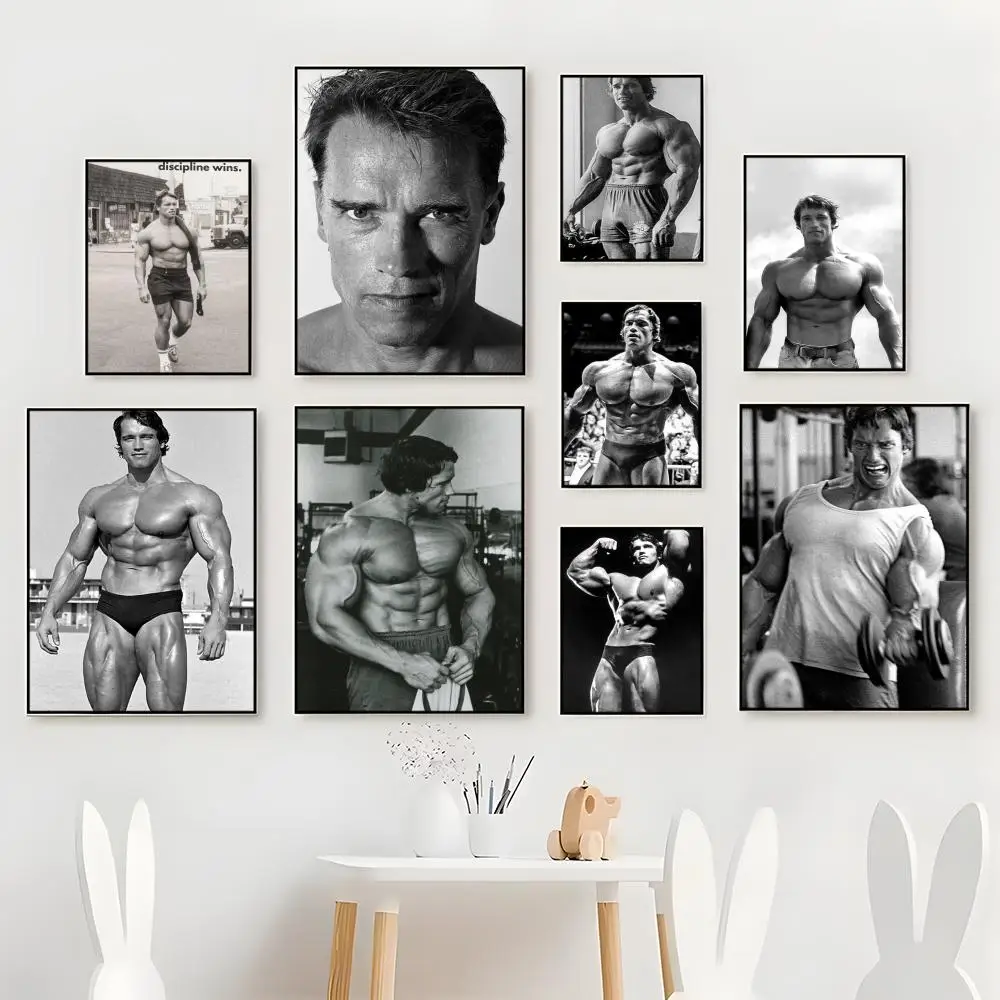 A-Arnold S-Schwarzenegger Poster Premium Poster For Living Space Home Bar Cafe Wall Decor & Gift