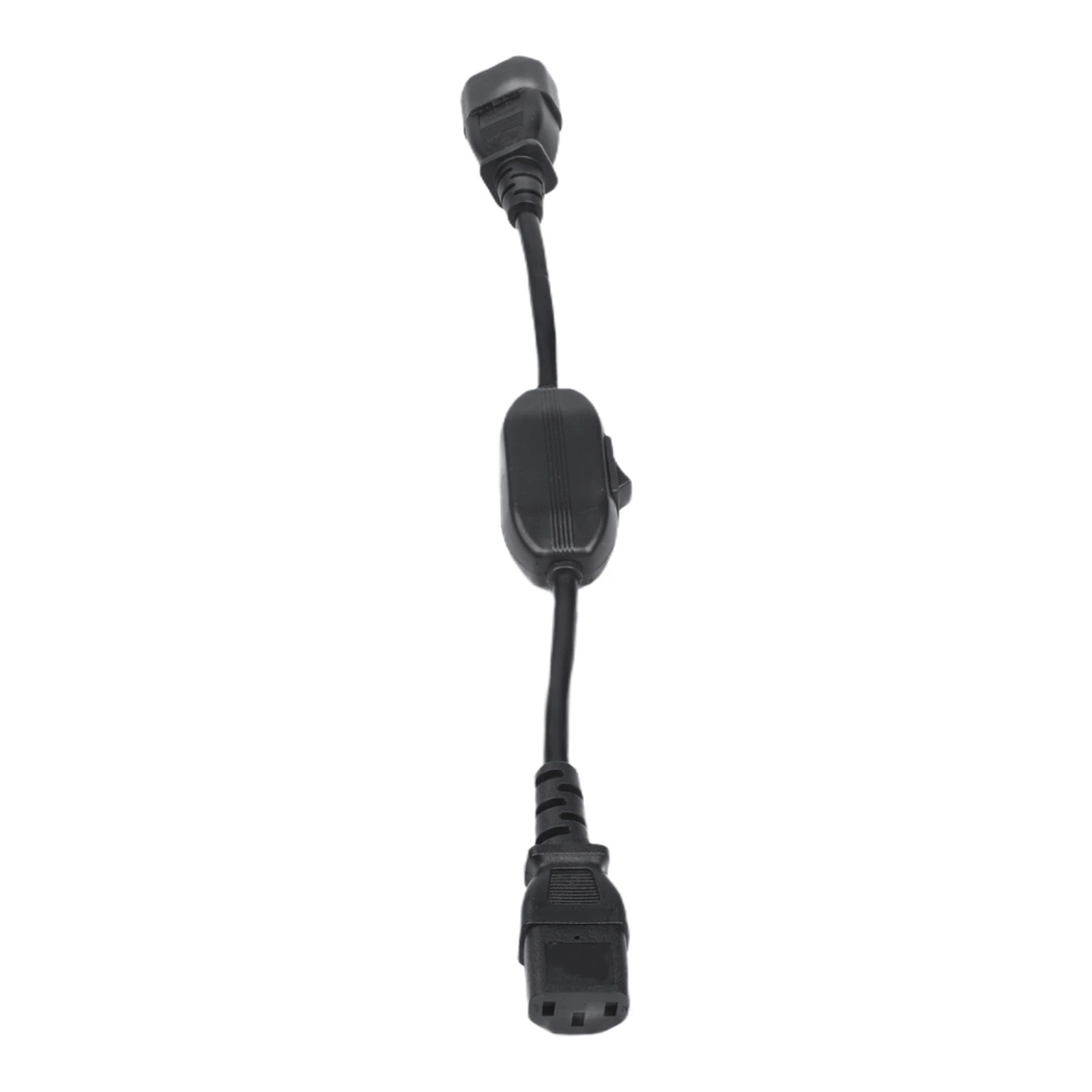 30cm C14 to for c13 for iec for Power Cord with 10A Switch for Server Computer Monitor for ups Cabinet Electric Cooking Devices
