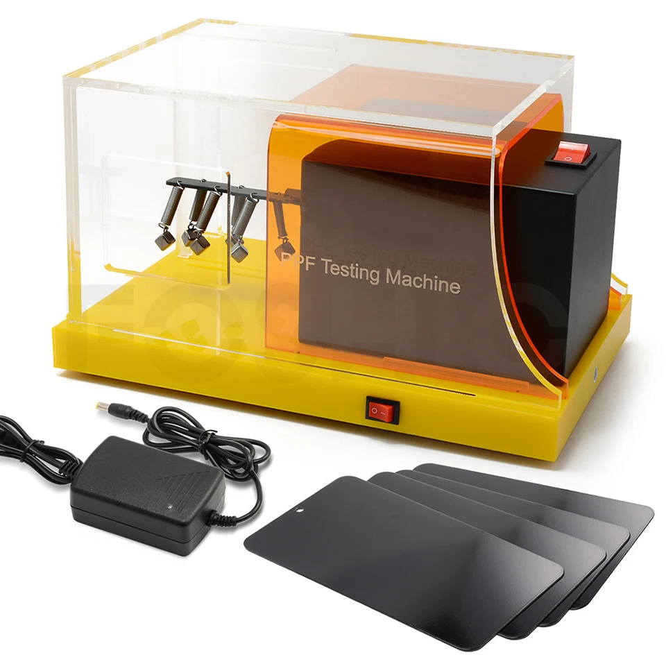 PPF Impact & Scratch Tester – Stone Chip Simulation Machine for TPU Paint Protection Film, Anti-Scratch Performance Demo MO-620