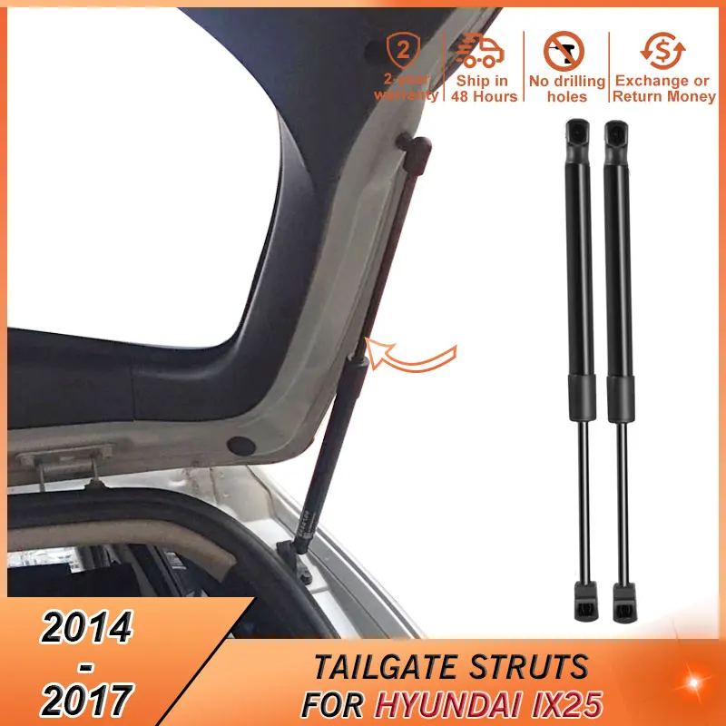 

2014-2017 Tailgate Support Shock Absorber for Hyundai ix25 2014 2015 2016 2017 Accessories Gas Damper Lift Supports Strut Bars