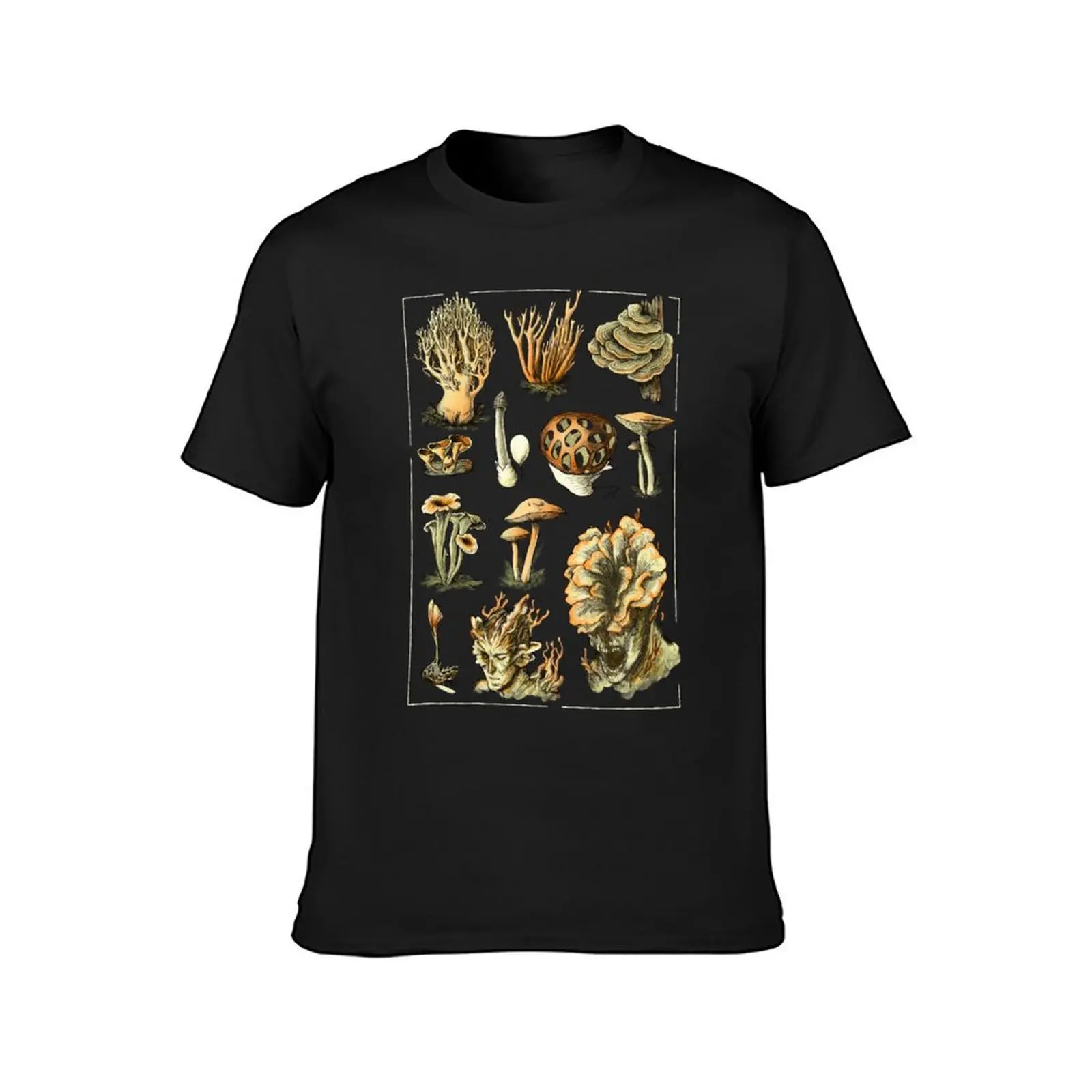 Endure and Survive - The last of us - Cordyceps mushrooms dark T-Shirt plain boys whites summer clothes plain white t shirts men