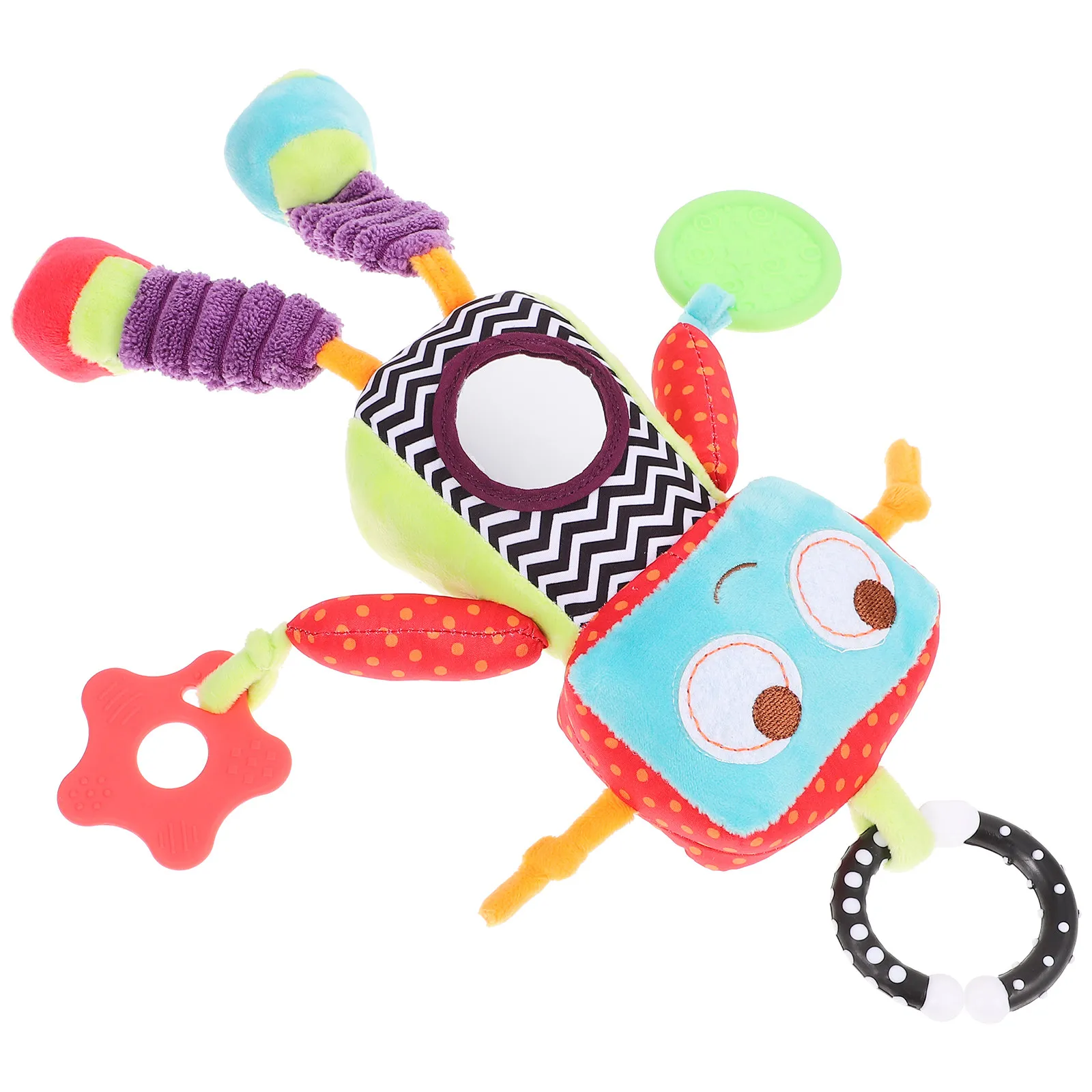 Robot Hanging Crib Swing Molar Rod Easy Mount Stroller Crib Perfect Car Seat Baby Carrier Soft Stuffed Newborn Gift