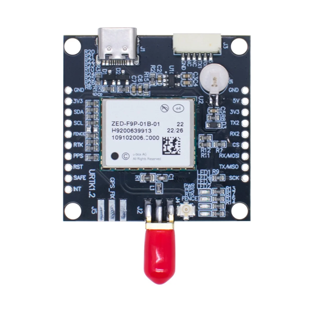 

X64A_ZED-F9P Модуль RTK GPS RTK Высокоточный сантиметровый уровень