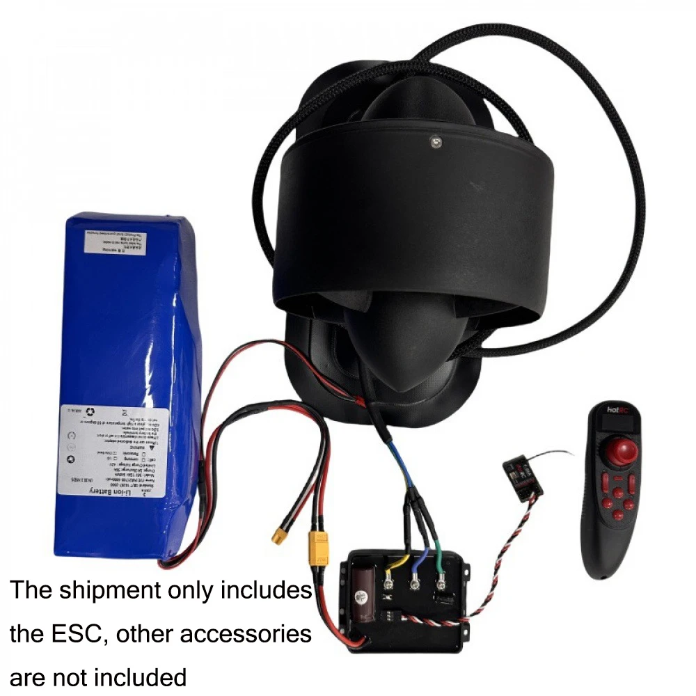 24-48V Electronic Speed Controller ESC 50A 1400W High Power Paddle Board Speed Controller for 155ROV Propeller No Hall