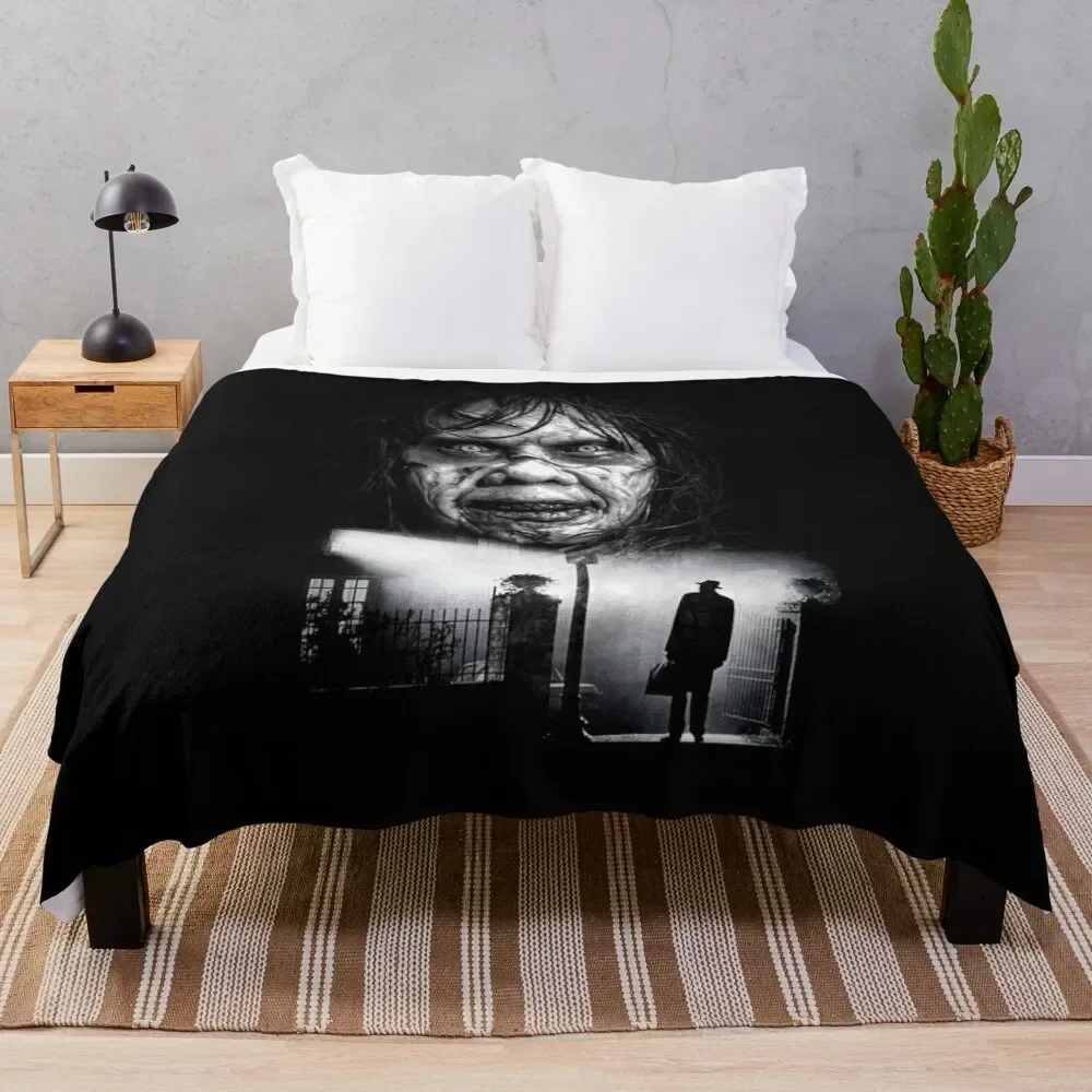 

The Exorcist Throw Blanket Cozy Light Blanket for Travel Camping Picnic