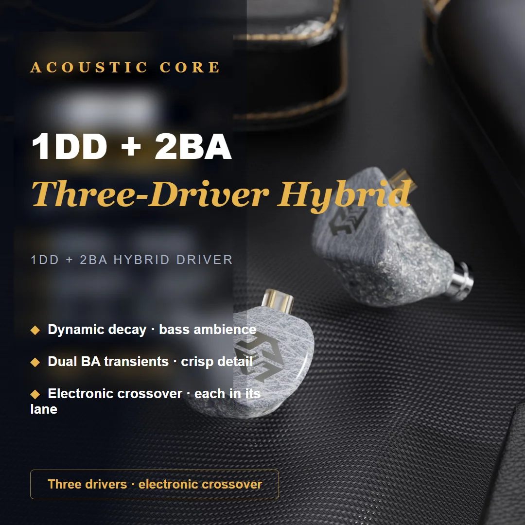 THRUX 1DD 2BA トリプルドライバー搭載のインイヤ - In Ear Monitors For Singers のレビューと価格