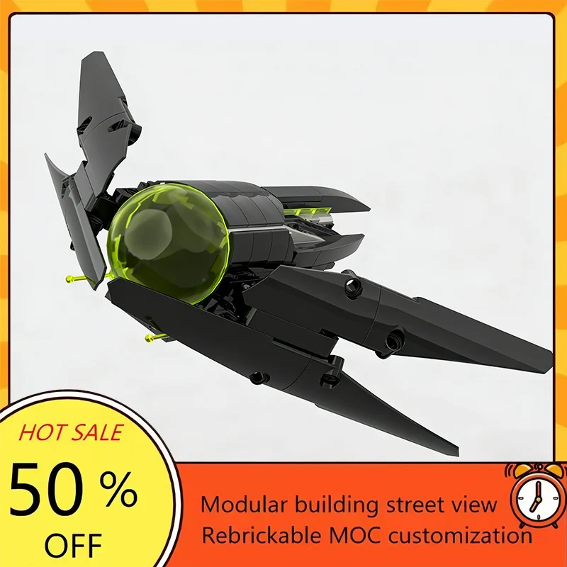 

Набор для сборки космического корабля из 292 деталей: популярная модель из фильма «Звездные войны», модульный конструктор, технологичный подарок, праздничный набор для детей