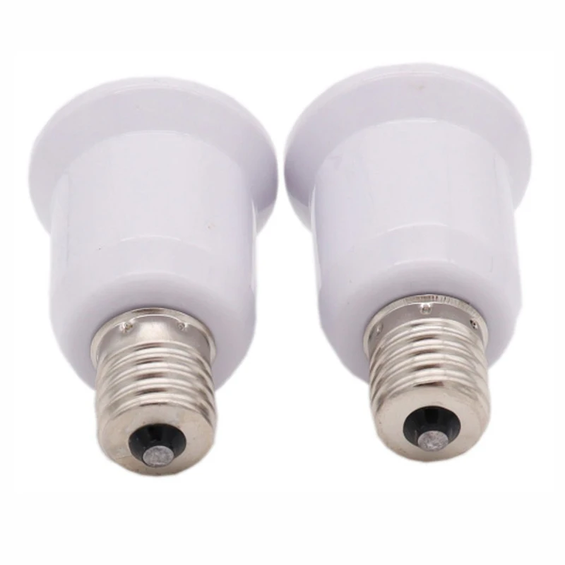 Socket E17 to E27 LED Halogen CFL Light Bulb Lamp Adapter