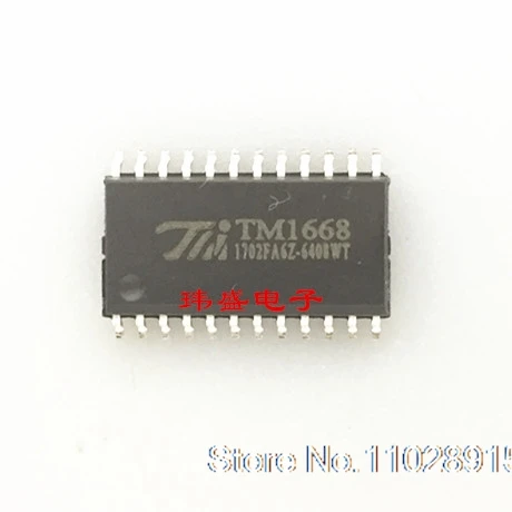 (20PCS/LOT)  TM1668 SOP24   SM1668