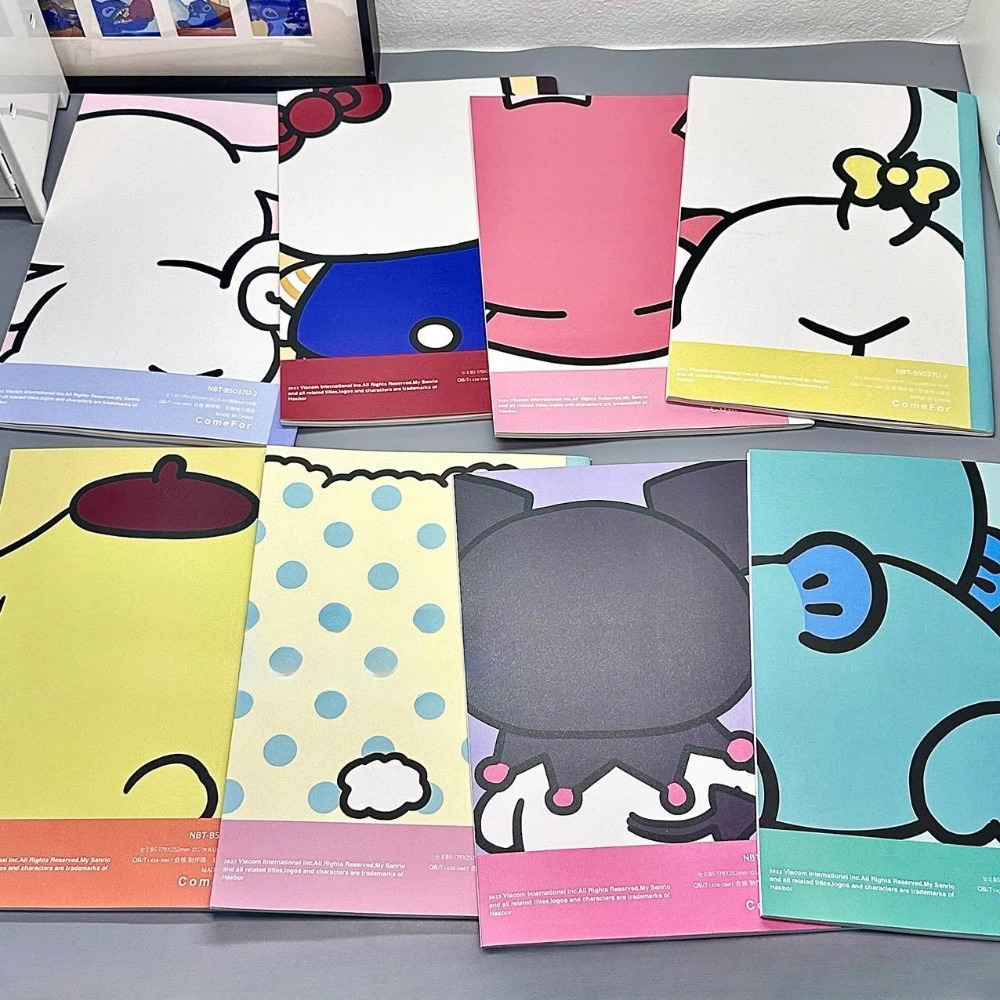 Sanrio Notebook Cinnamoroll Kuromi Notepad Daily Weekly Agenda B5 Notebook Notepad Diary Kawaii Stationery School Supplies