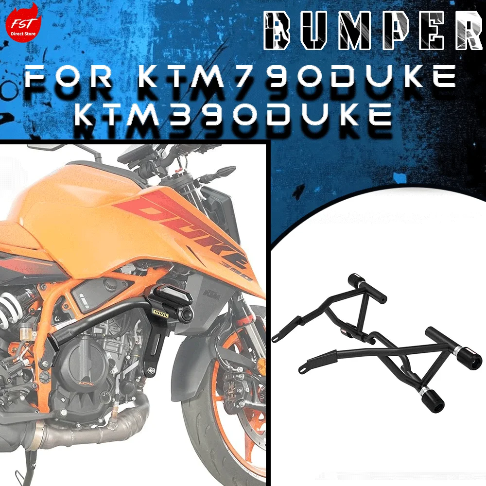 Fit for KTM 790 DUKE Crash Bar, Anti-fall Bar, Racing Guard and KTM 390 DUKE Bumper Modified Parts