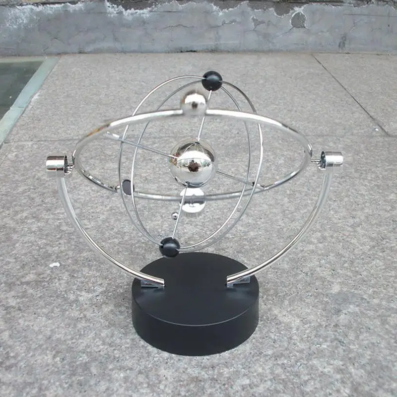 

34YA Orbital Revolving Gadget Motion Desk Office Art Decor Toy Gift