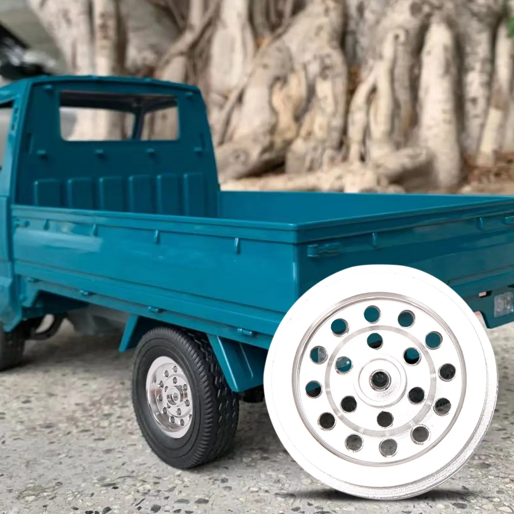 AS96-Voor WPL D12 B24 B16 B36 C14 C24 MN MN99S Q60 Q65 RC Auto Upgrade Onderdelen Metalen Velg hub Reserve Accessoires