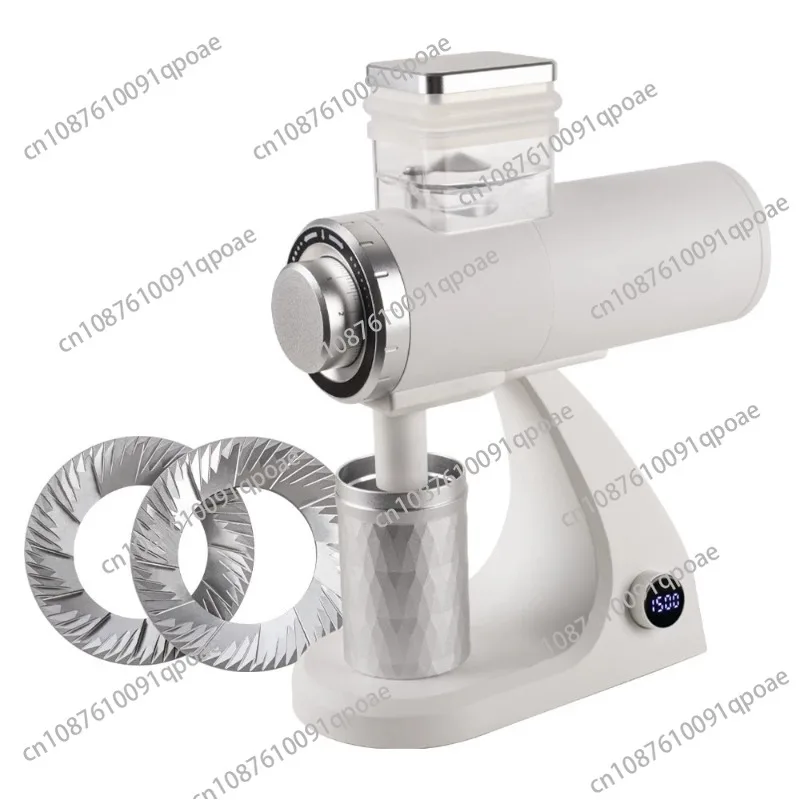 Commercial 60mm Flat Burr Titanium Home Coffee Espresso Grinder Adjustable Speed Coffee Grinder Coffee Grinder