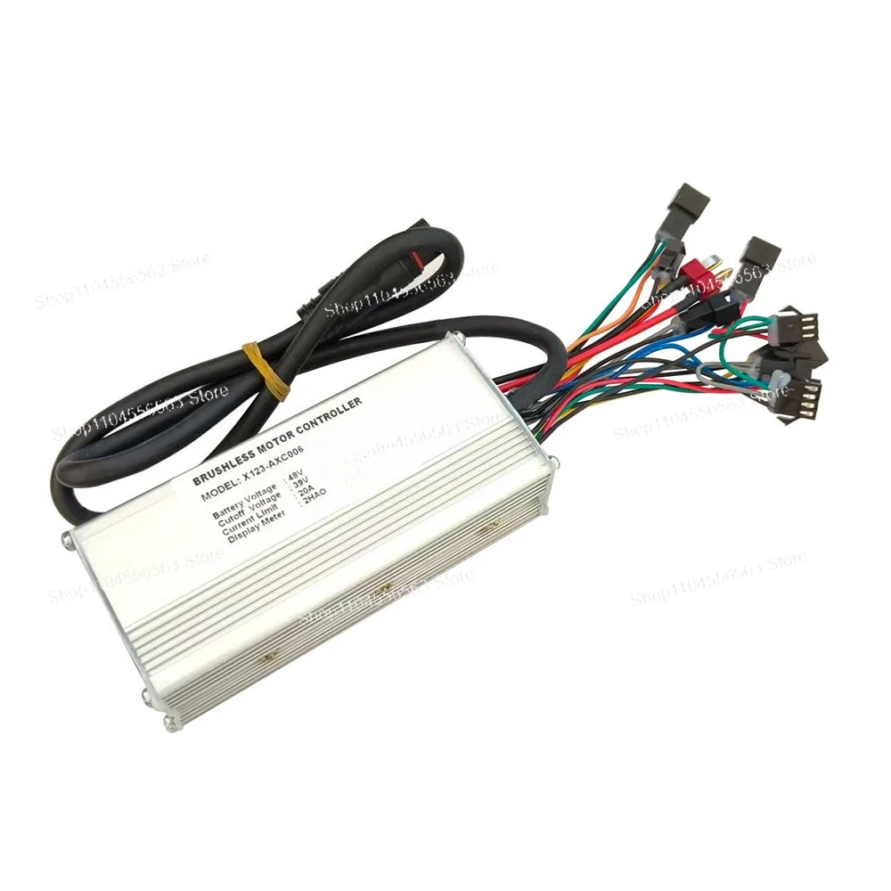 

X123 - AXC006 48V 20A Brushless Controller - Electric Bike Part for 2HAO Protocol Display Matching