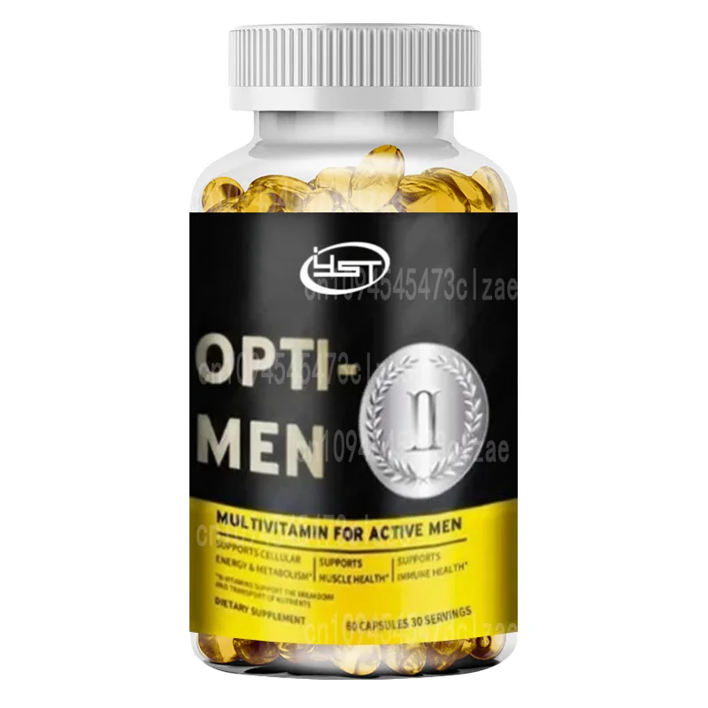 Opti-men - con Vitamina C, Zinc y Vitaminas D, E, B12 - Suplemento Multivitamínico Diario para Hombres - Mejora la Inmunidad