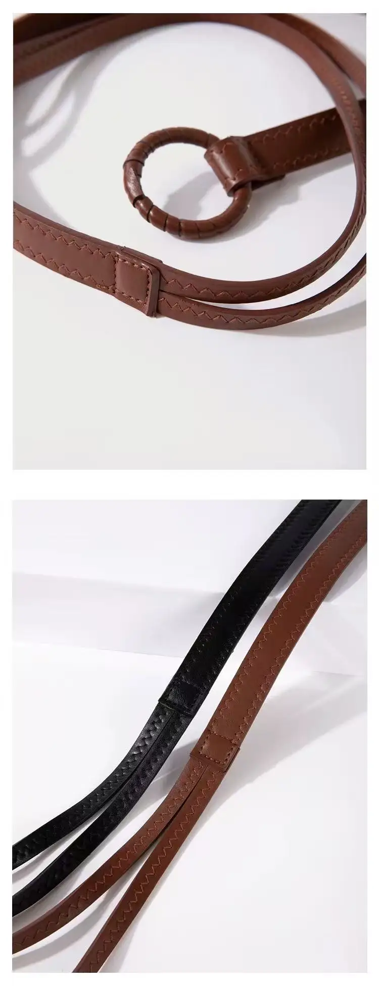 Eleganter und modischer Damen-Taillengürtel – verschiedene Farben, gewebtes Design, luxuriöser multifunktionaler Gürtel zum Binden, Ad – Detail 9