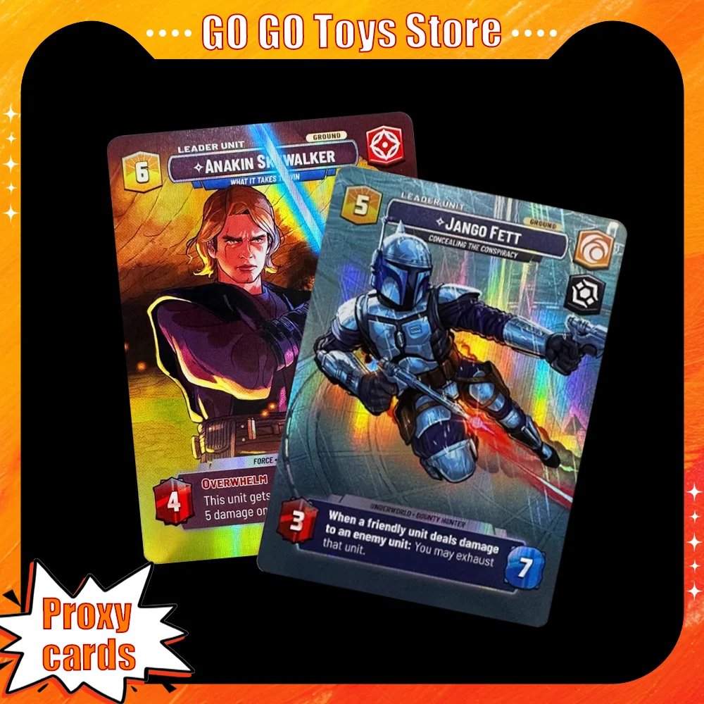

SWUDB Twilight of the Republic (TWI) FOIL Proxy Cards for Entertainment Games SWUDB ANAKIN SKYWALKER Collection Card Toys Gift