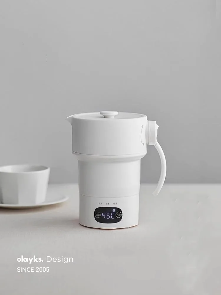 

Складной электрический чайник Olayks, портативный чайник с изоляцией для путешествий и деловых поездок