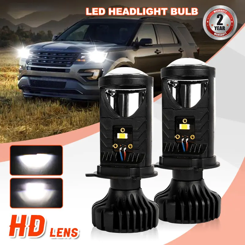 Лампы головного света HAOLIDE Y6, H4, 6500 лм, K, 12 В, 24 В