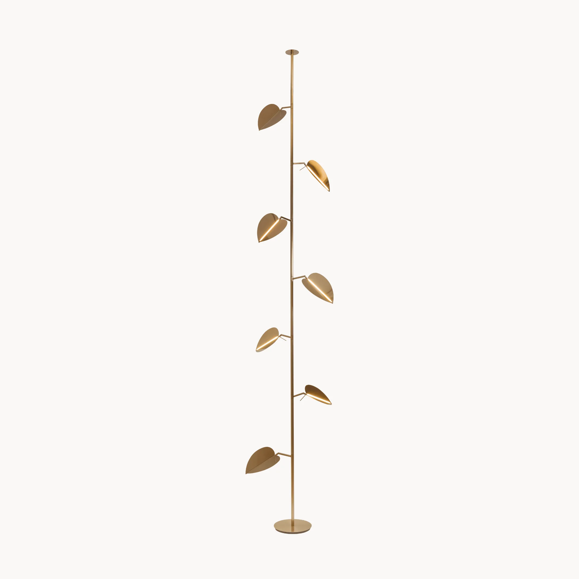 

Modern Metal Leaves Floor Lighting Nordic Shape Floor Lamp For Home Hotel Office Decoration