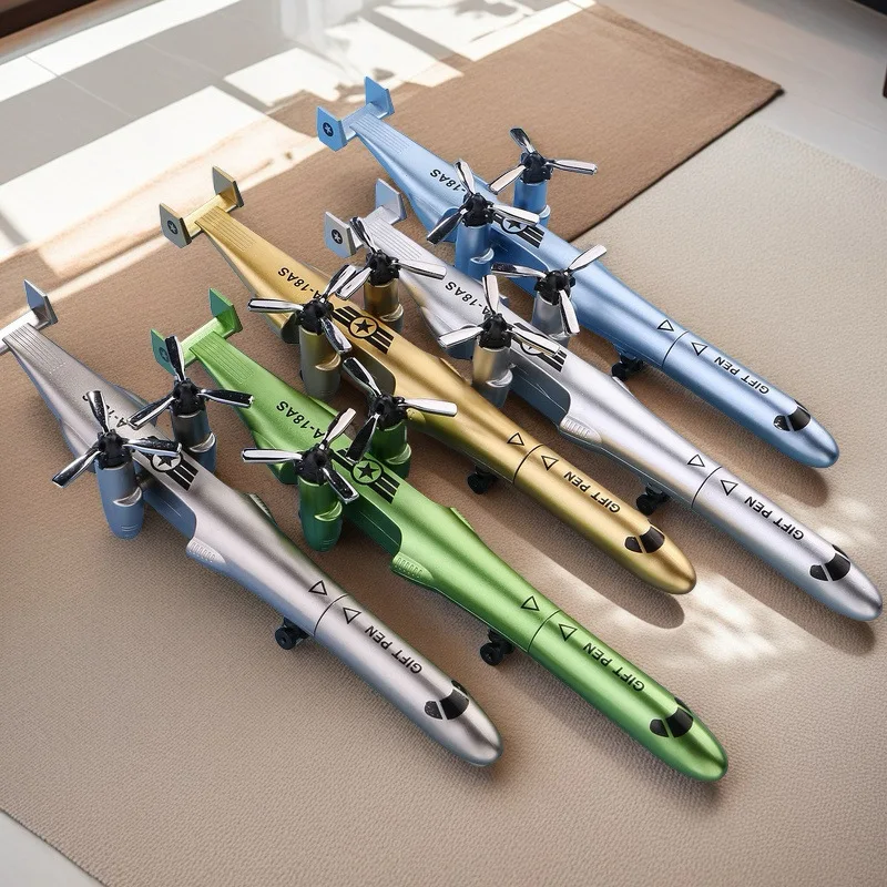 Kreative Intercontinental Missile Fighter Hubschrauber Design Student Gel Stift Simulation Schreiben Stressabbau Spielzeug Stift Junge Geschenk – Detail 4