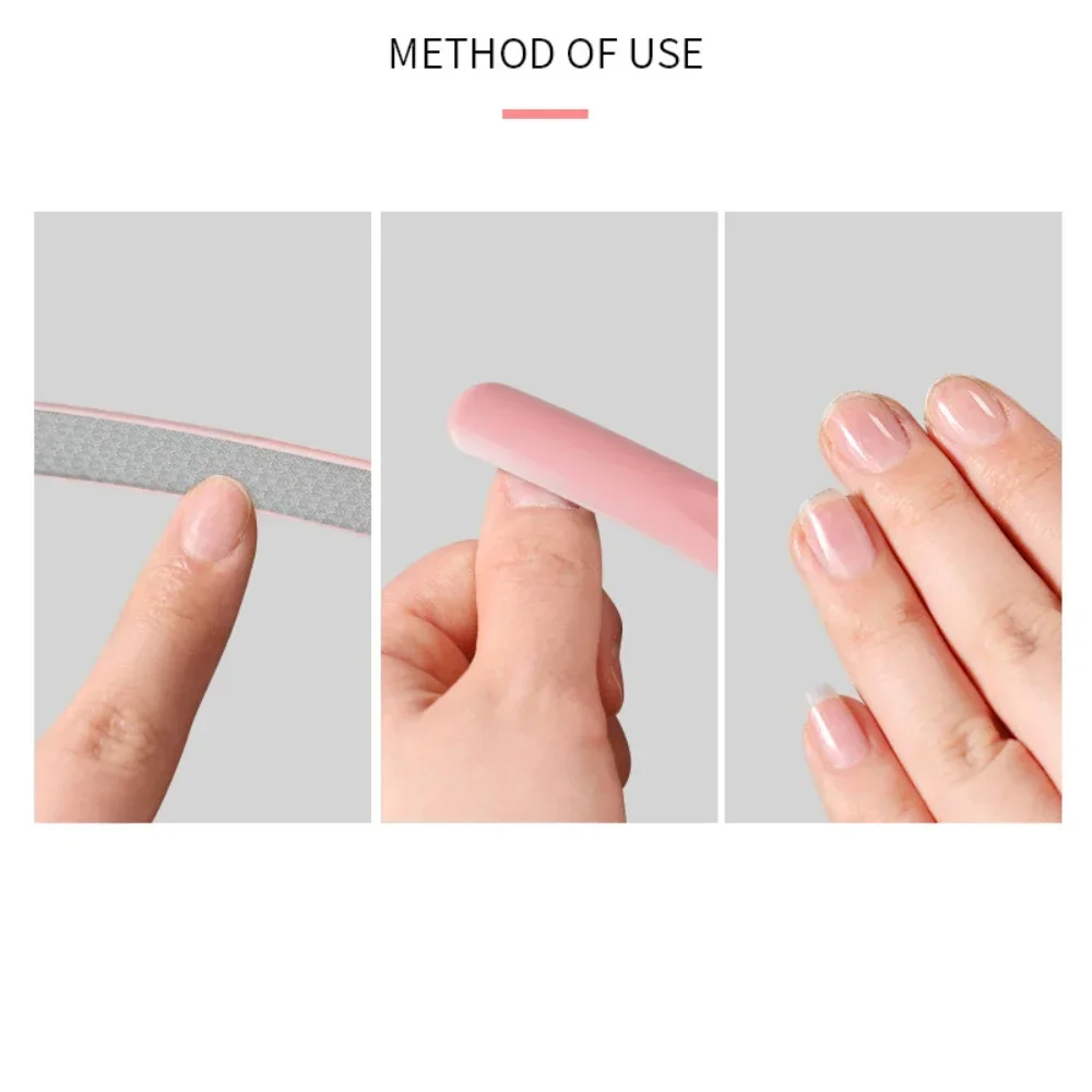 1PC Pediküre Werkzeuge Professionelle Nagel Dateien Rosa & Weiß & Schwarz Griff Nägel Polieren Schleifen Dead Skin Remover maniküre Werkzeuge