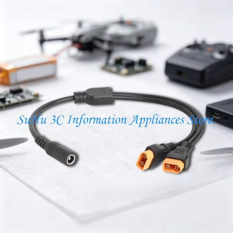 Power Splitter Cable with 6.3 x mm Female Input for FPV Gear