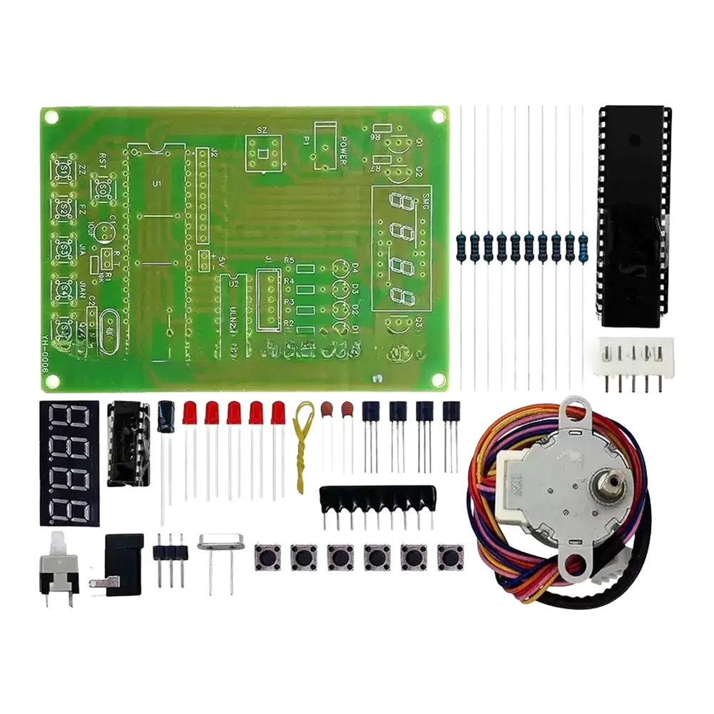 51 Stepper Motor Control Kit With Forward Reverse Acceleration Digital Display For DIY Electronic Learning And Experiment Board